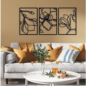 Dekoratívny kovový doplnok na stenu Adda vyobraziť