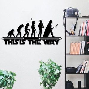 Dekoratívny kovový doplnok na stenu Evrim vyobraziť