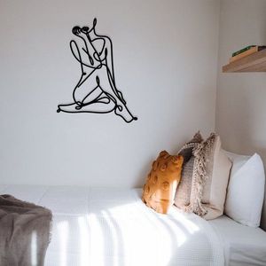 Dekoratívny kovový doplnok na stenu Eve vyobraziť