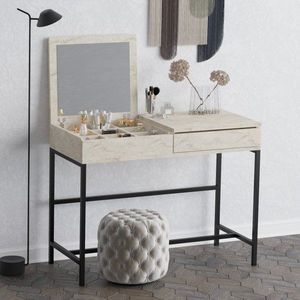 Toaletný stolík Linda - Travertine vyobraziť