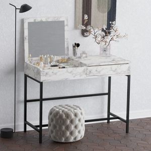 Toaletný stolík Linda - Carrara Marble vyobraziť