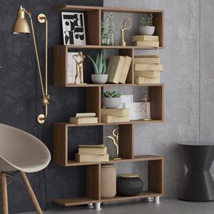 Knižnica Nilüfer - Walnut vyobraziť