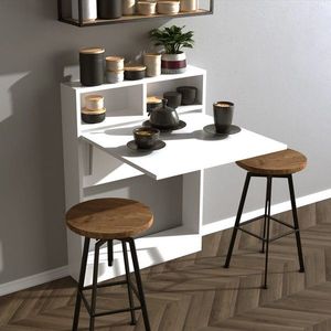 Skladací stôl Bracked - White vyobraziť