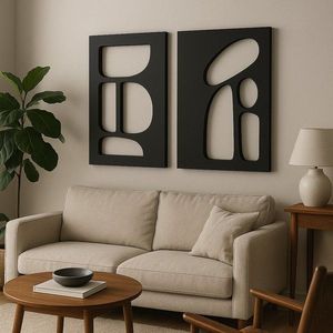 Dekoratívny obraz z MDF (2 kusy) Hhloyma00004 - 50 x 70 vyobraziť