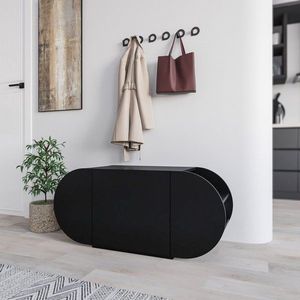 Skrinka na topánky / Botník Pozy Shoe Bench - Black vyobraziť