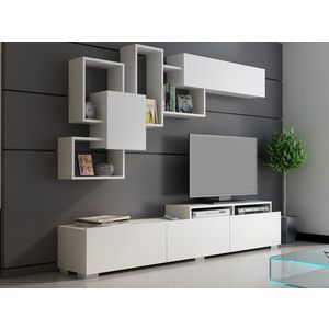 TV skrinka / Obývacia stena Amor - White vyobraziť