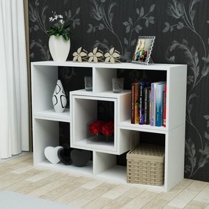 Knižnica Beled - White vyobraziť