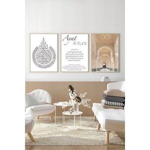 Dekoratívny rámovaný obraz (3 kusy) Artsycllct5 vyobraziť