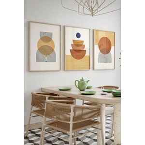 Dekoratívny rámovaný obraz (3 kusy) 3Dartsohoset7 vyobraziť