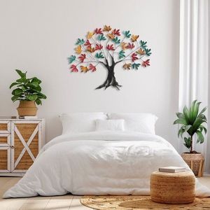 Dekoratívny kovový doplnok na stenu Yggdrasil vyobraziť