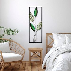 Dekoratívny kovový doplnok na stenu Timeyi 3 vyobraziť