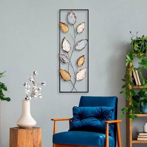 Dekoratívny kovový doplnok na stenu Fagus 3 vyobraziť