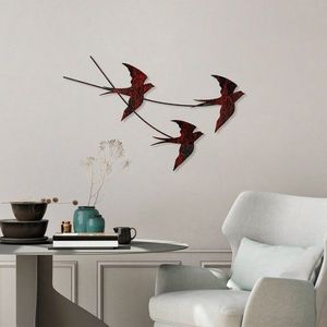 Dekoratívny kovový doplnok na stenu Wallow vyobraziť