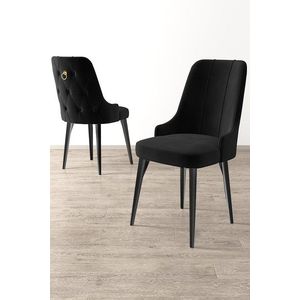 Súprava stoličiek (6 kusov) Newa - Black vyobraziť