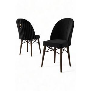 Súprava stoličiek (6 kusov) Ritim - Black, Brown vyobraziť