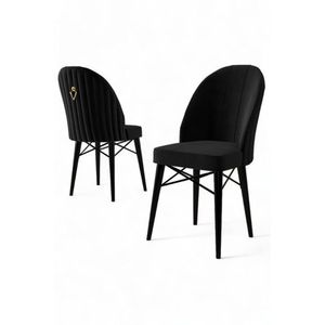 Súprava stoličiek (6 kusov) Ritim - Black vyobraziť