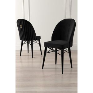 Súprava stoličiek (4 kusy) Ritim - Black vyobraziť