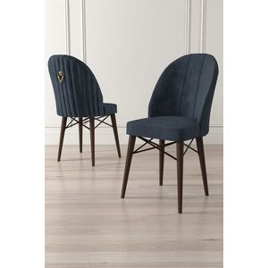 Súprava stoličiek (4 kusy) Ritim - Anthracite, Brown vyobraziť