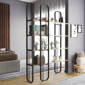 Knižnica Sierra - Black vyobraziť