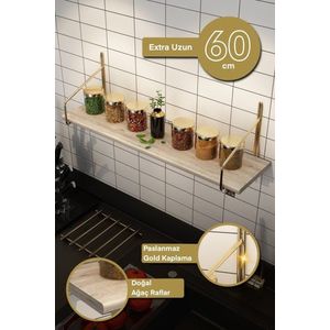 Nástenná polica Duvar Rafı 60 cm Extra vyobraziť