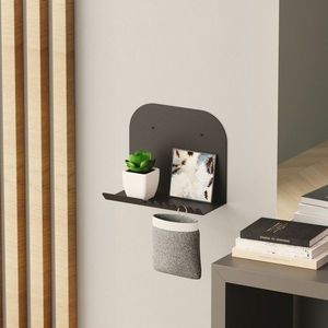 Nástenná polica Short Pouch - Black vyobraziť