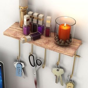 Nástenná polica Dekoratif Duvar Rafı ve Askılık vyobraziť