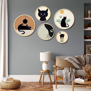 Dekoratívny rámovaný obraz z MDF (5 kusov) Yats-07 vyobraziť