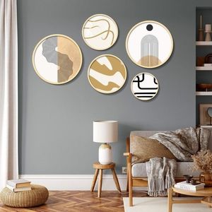 Dekoratívny rámovaný obraz z MDF (5 kusov) Yats-06 vyobraziť