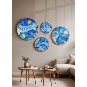 Dekoratívny rámovaný obraz z MDF (4 kusy) Huhu291 vyobraziť