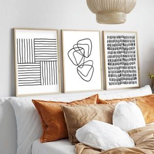 Dekoratívny rámovaný obraz z MDF (3 kusy) Huhu239 - 50 x 70 vyobraziť