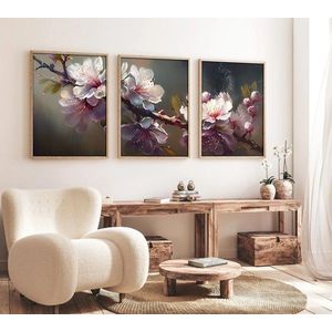 Dekoratívny rámovaný obraz z MDF (3 kusy) Huhu222 - 50 x 70 vyobraziť