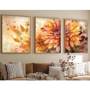 Dekoratívny rámovaný obraz z MDF (3 kusy) Huhu220 - 50 x 70 vyobraziť