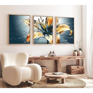 Dekoratívny rámovaný obraz z MDF (3 kusy) Huhu219 - 50 x 70 vyobraziť