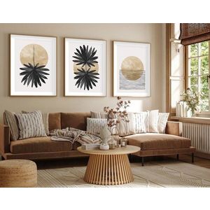 Dekoratívny rámovaný obraz z MDF (3 kusy) Huhu210 - 50 x 70 vyobraziť