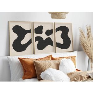 Dekoratívny rámovaný obraz z MDF (3 kusy) Huhu199 - 50 x 70 vyobraziť