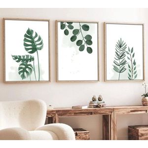 Dekoratívny rámovaný obraz z MDF (3 kusy) Huhu193 - 70 x 50 vyobraziť