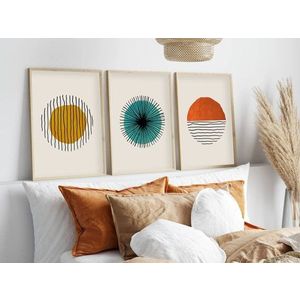 Dekoratívny rámovaný obraz z MDF (3 kusy) Huhu12 - 50 x 35 vyobraziť