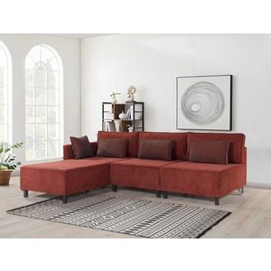 Rohová rozkladacia pohovka Matris Left - Claret Red vyobraziť