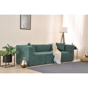 Trojmiestna pohovka Raks - Green vyobraziť