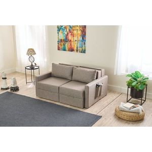 Dvojmiestna rozkladacia pohovka Saros - Brown vyobraziť