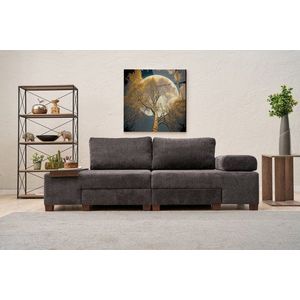 Trojmiestna rozkladacia pohovka Perenna Chenille - Anthracite vyobraziť