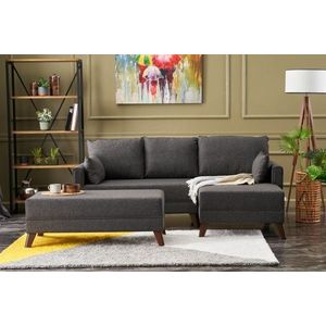 Rohová rozkladacia pohovka Bella Mini Corner Sofa Right - Anthracite vyobraziť