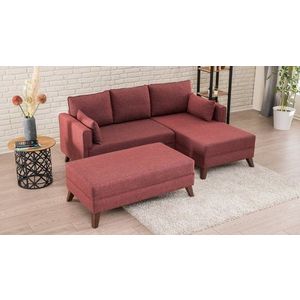 Rohová rozkladacia pohovka Bella Corner Sofa Right 2 - Claret Red vyobraziť
