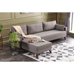 Rohová sedacia súprava / Rohová pohovka Bella Corner Sofa Left - Brown vyobraziť