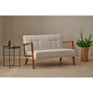 Dvojmiestna pohovka Kemer - Cream vyobraziť