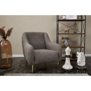 Kreslo / Jednomiestna pohovka Simena - Grey vyobraziť