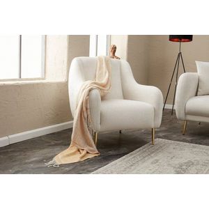 Kreslo / Jednomiestna pohovka Simena - Cream vyobraziť