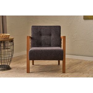 Kreslo ušiak Kemer - Anthracite vyobraziť