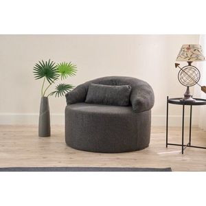 Kreslo / Jednomiestna pohovka Pitta - Anthracite vyobraziť