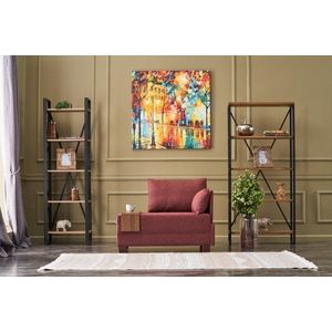 Kreslo / Jednomiestna pohovka Fly Right - Claret Red vyobraziť